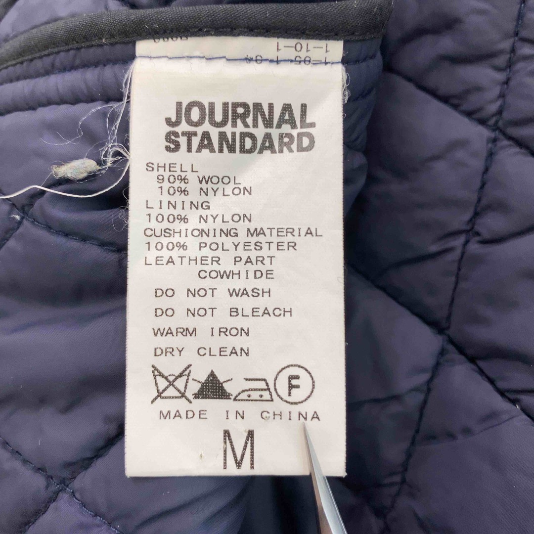 JOURNAL STANDARD(ジャーナルスタンダード)のJOURNAL STANDARD メンズ ジャーナルスタンダード ブルゾン ウール チェック 裏地キルティング メンズのジャケット/アウター(ブルゾン)の商品写真