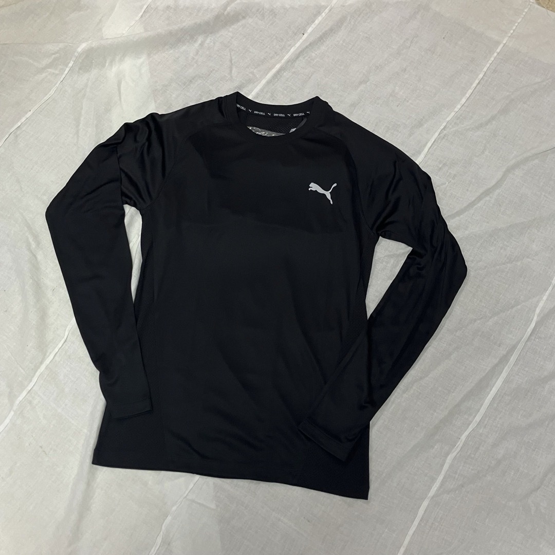 PUMA - 新品未使用品 PUMA プーマ Lサイズ 長袖Tシャツ 黒ブラック