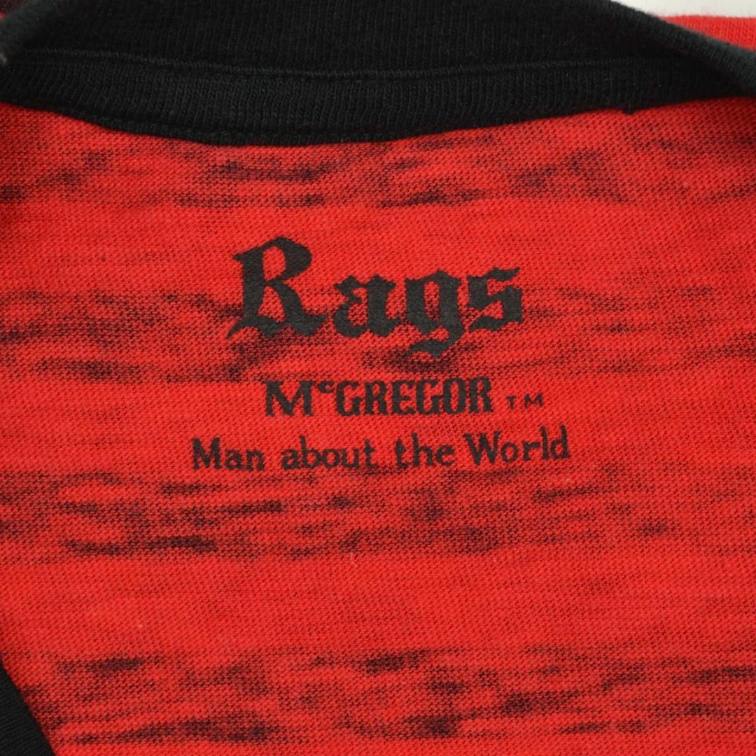 McGREGOR(マックレガー)の【RagsMcGREGOR】かすれボーダー クルーネック半袖Tシャツ メンズのトップス(Tシャツ/カットソー(半袖/袖なし))の商品写真
