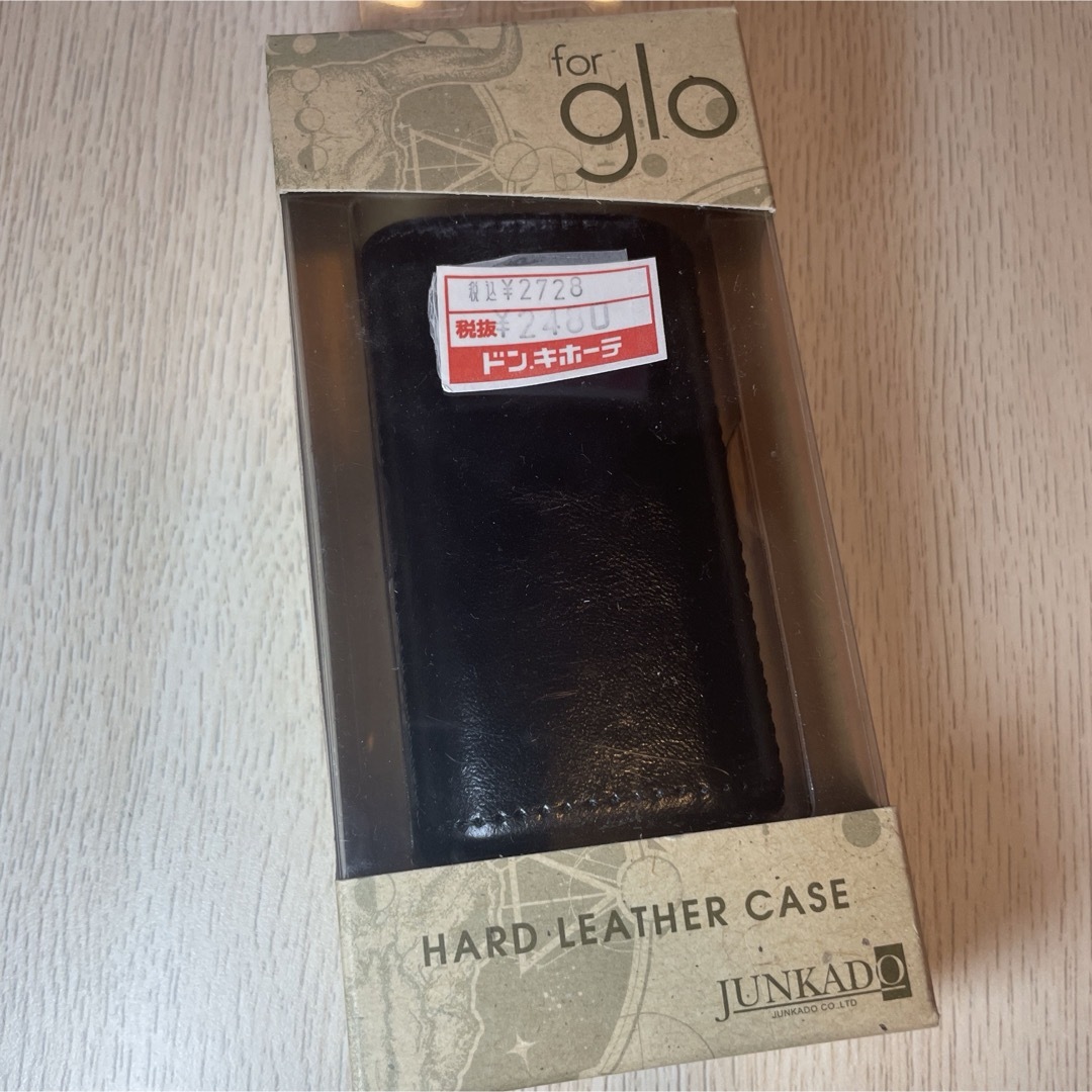 【新品・未使用】グロー用 ハード レザー ケース glo ケース カバー メンズのファッション小物(タバコグッズ)の商品写真