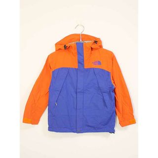 ザノースフェイス(THE NORTH FACE)の【春物 新入荷!】〓ザ・ノースフェイス/THE NORTH FACE〓130cm ドットショットジャケット/ナイロンジャンパー/ナイロンブルゾン/ウィンドブレーカー レッド×ブルー アウトドア キャンプ 遠足  防水 【中古】子供服 キッズ kids  男の子 女の子 春夏秋冬 otr 312042(ジャケット/上着)