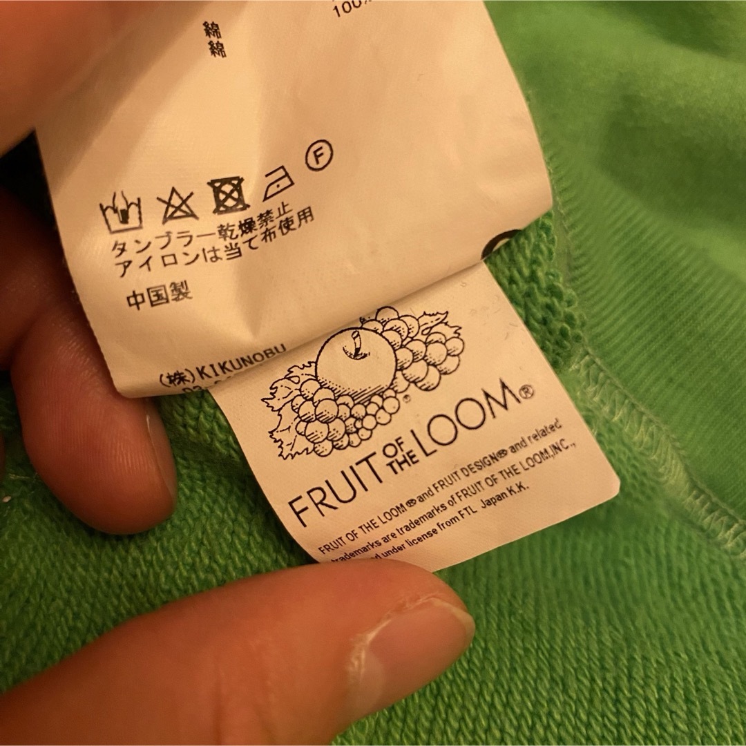 Jieda(ジエダ)のJieDa×FRUIT OF THE LOOM スウィッチングスウェット メンズのトップス(スウェット)の商品写真