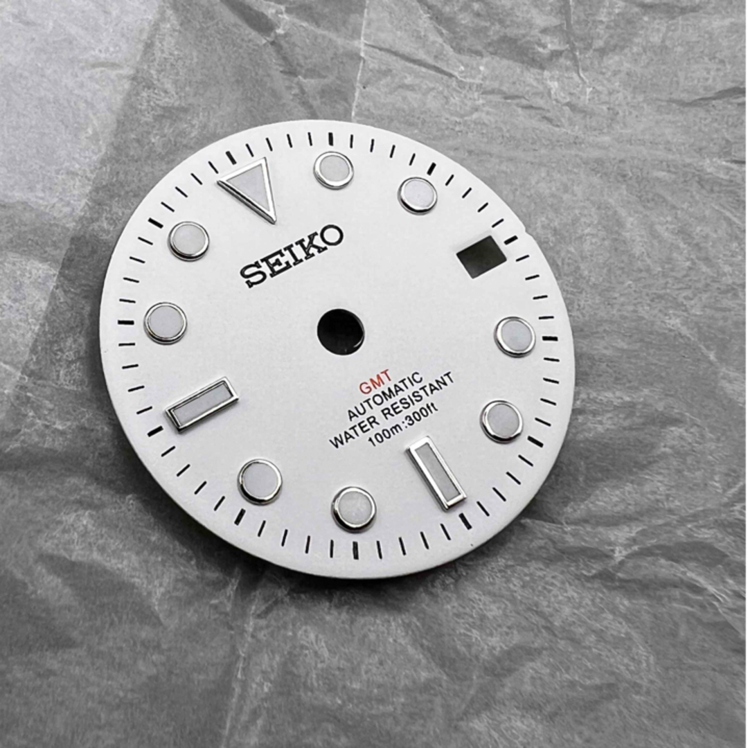 NH34 GMT カスタム SEIKO MOD 文字盤 メンズの時計(その他)の商品写真