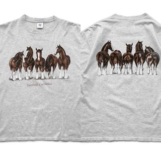 ヴィンテージ(VINTAGE)の在原みゆ紀着用｜90s Prints of Tails 馬Tシャツ [XL](Tシャツ/カットソー(半袖/袖なし))