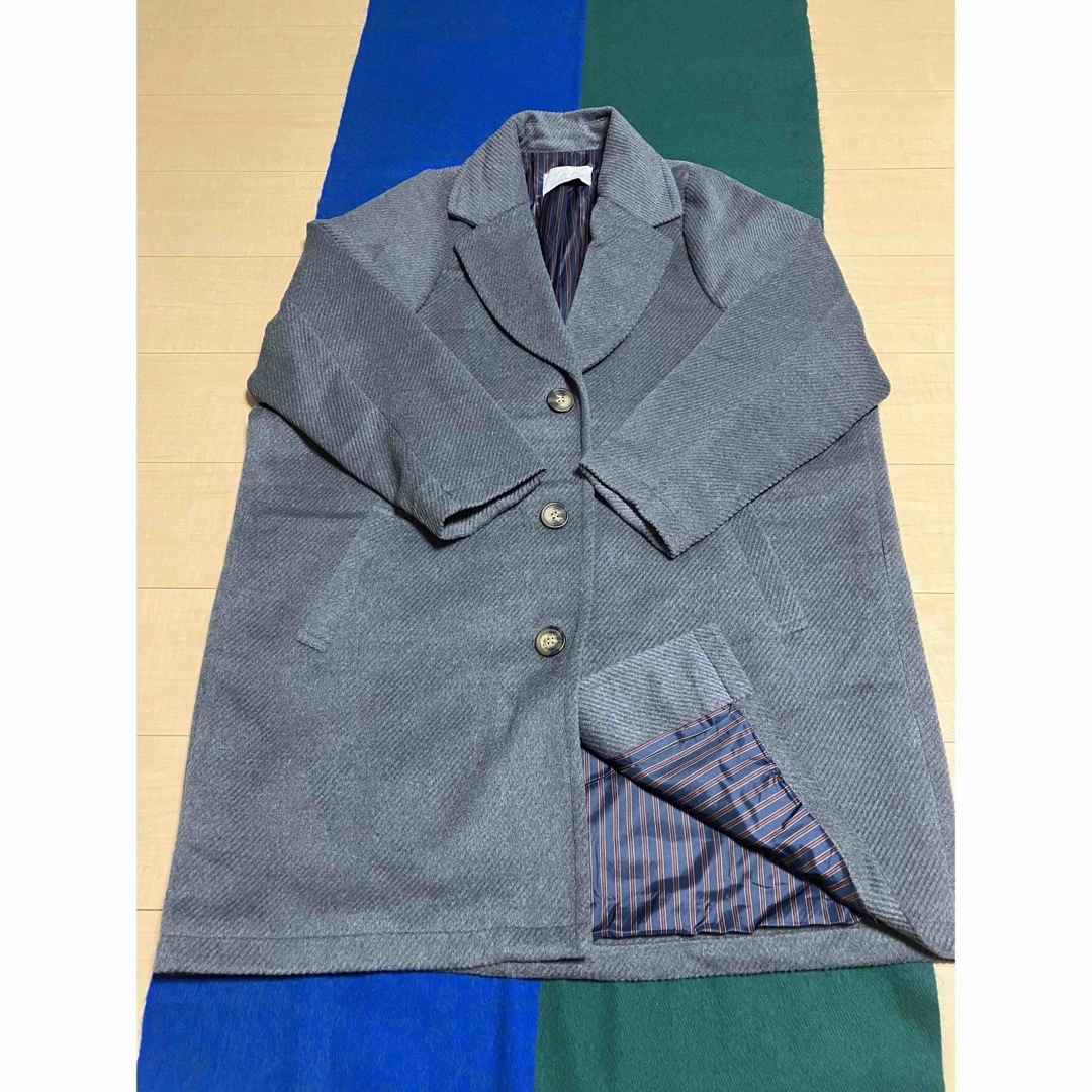 n'OrLABEL ロングジャケットコート レディースのジャケット/アウター(ロングコート)の商品写真