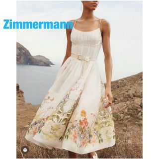 セルフポートレイト(SELF PORTRAIT)の❇️Zimmermann24春新作ジンマーマン花柄ワンピース(ロングワンピース/マキシワンピース)