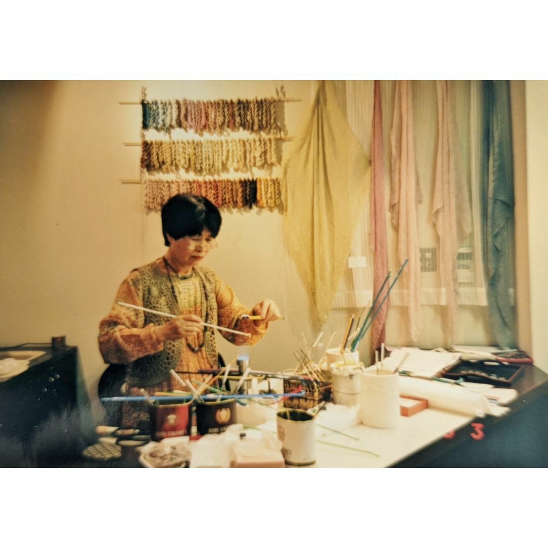 吉田正子トンボ玉(拾漆) 2個セット ガラス玉に込めた日本画 吉田正子トンボ玉(拾漆) 2個セット ガラス玉に込めた日本画