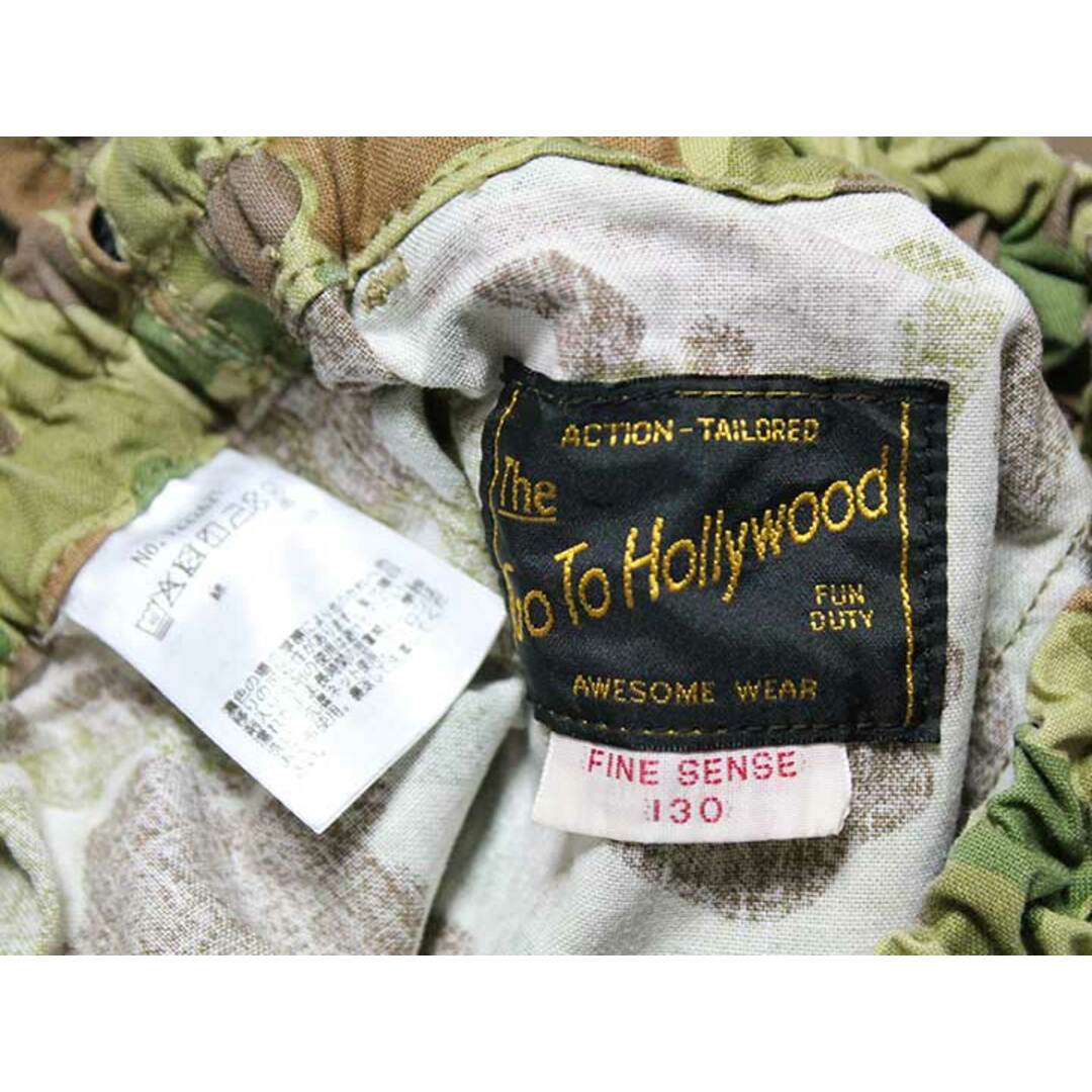 GO TO HOLLYWOOD(ゴートゥーハリウッド)の【春物 新入荷!】‡ゴートゥーハリウッド/GotoHollywood‡130cｍ ロングパンツ/長ズボン カーキ系 '22年製【中古】子供服 キッズ kids 女の子 春秋 bottoms 722042 キッズ/ベビー/マタニティのキッズ服女の子用(90cm~)(パンツ/スパッツ)の商品写真