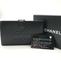 CHANEL シャネル ココマーク キャビアスキン 2つ折り 長財布 ウォレット