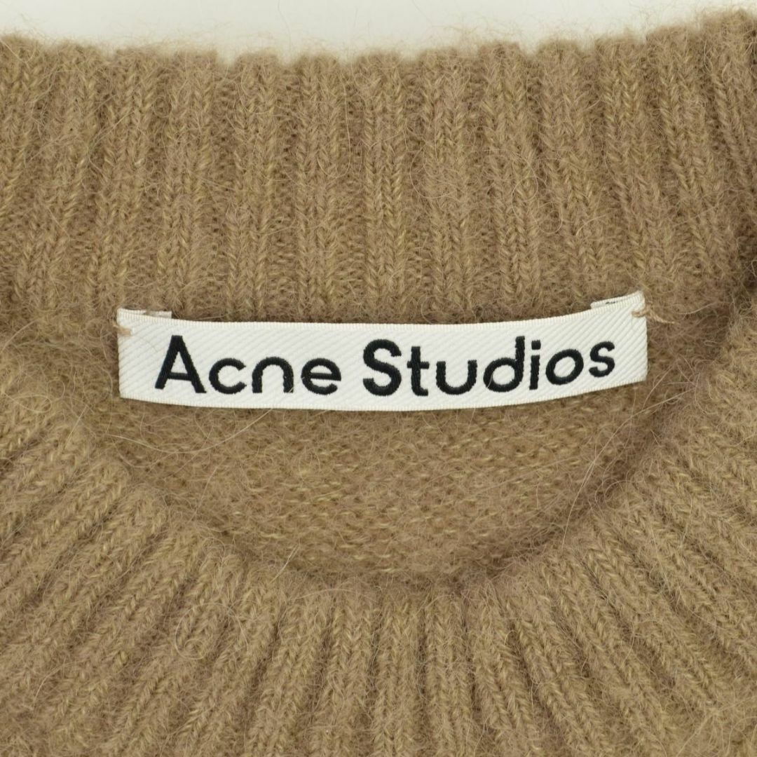 ACNE(アクネ)の【AcneStudios】アルパカウール混半袖ニット レディースのトップス(ニット/セーター)の商品写真