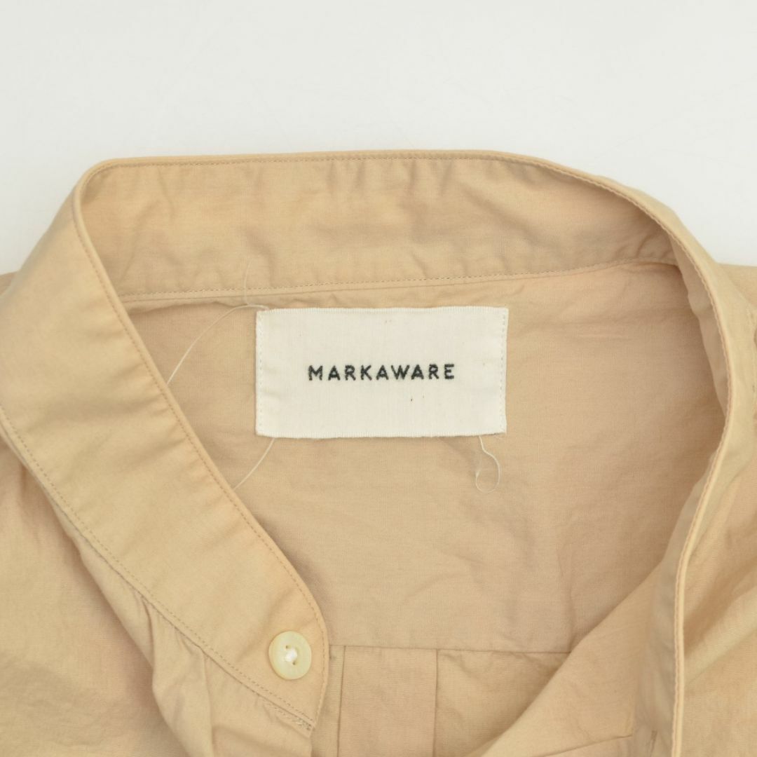 MARKAWEAR(マーカウェア)の【MARKAWARE】NEW COMFORT FIT バンドカラーシャツ メンズのトップス(シャツ)の商品写真