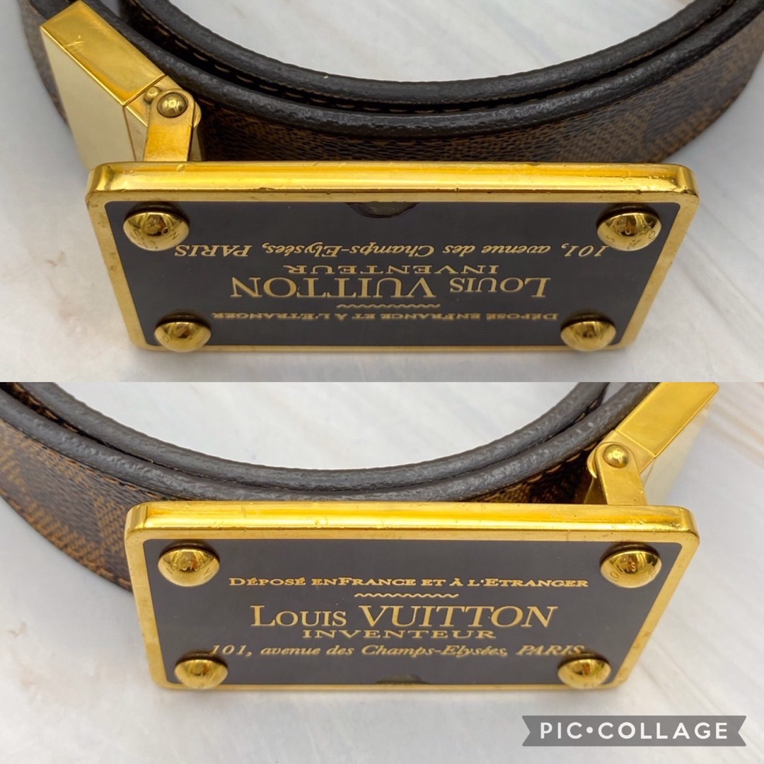 LOUIS VUITTON(ルイヴィトン)のルイ・ヴィトン サンチュール アヴァントゥール ダミエ ベルト M9677 メンズのファッション小物(ベルト)の商品写真