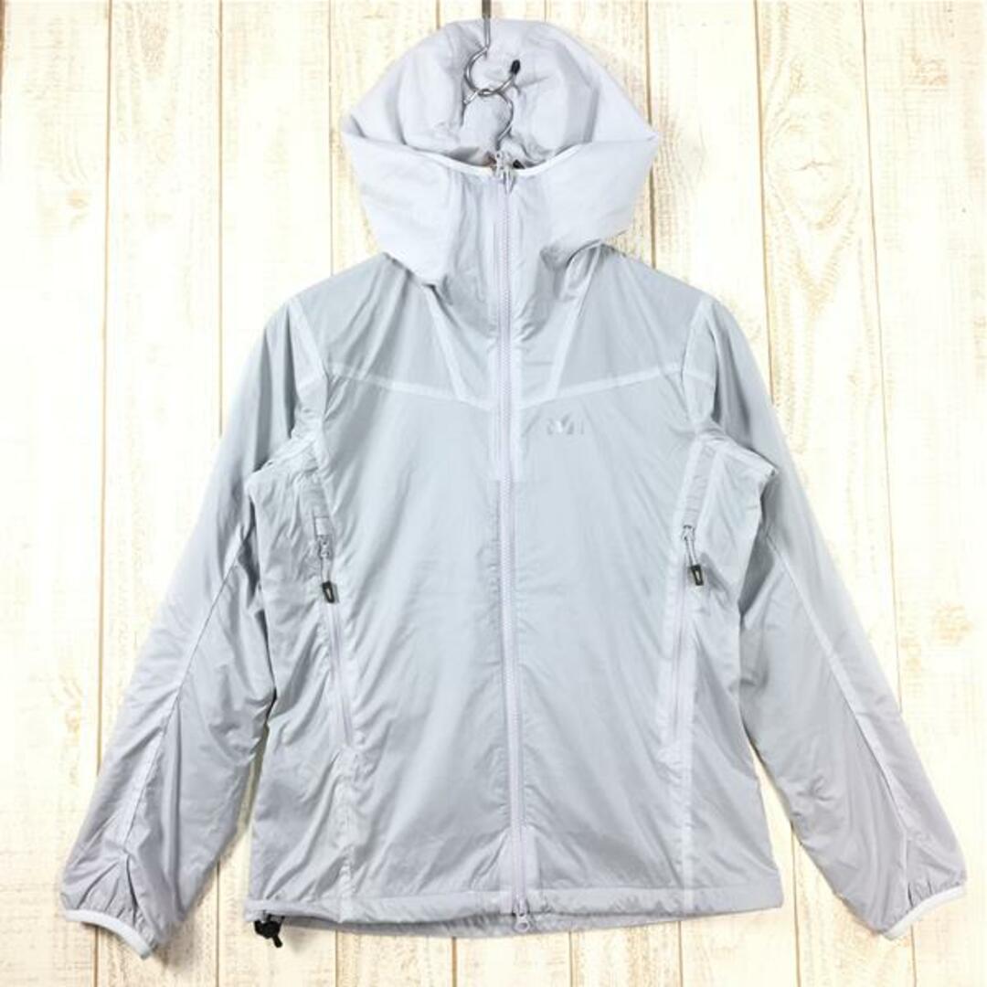 MILLET(ミレー)のWOMENs XS  ミレー ブリーズバリヤー トイ アルファ ダイレクト ジャケット BREATHEBARRIER TOI ALPH DIRECT JACKET ポーラテックアルファダイレクト アクティブインサレーション アクティブフリース フーディ MILLET MIV01983 Dawn グレー系 レディースのファッション小物(その他)の商品写真