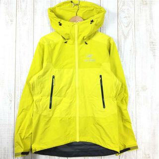 アークテリクス(ARC'TERYX)のMENs S  アークテリクス ベータ SL ハイブリッド ジャケット Beta SL Hybrid Jacket ゴアテックス ハードシェル レインシェル フーディ ARCTERYX 18972 イエロー系(その他)