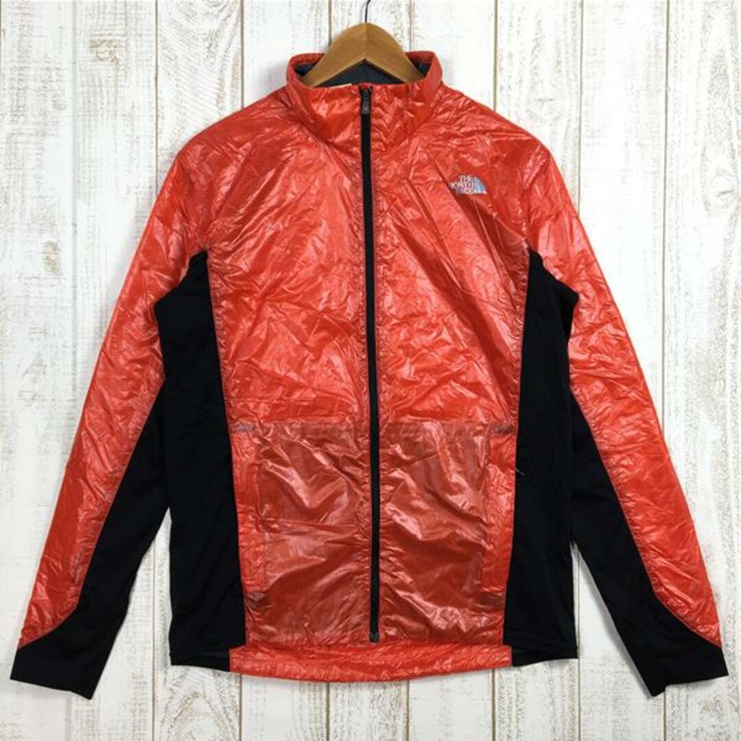 THE NORTH FACE(ザノースフェイス)のMENs XL  ノースフェイス ホワイト ランニング ジャケット White Running Jacket プリマロフト インサレーション NORTH FACE NY31771 オレンジ系 メンズのメンズ その他(その他)の商品写真