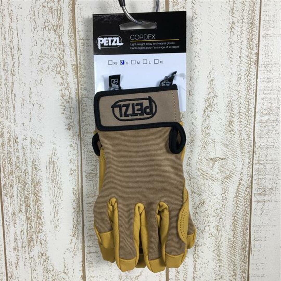 PETZL(ペツル)のUNISEX S  ペツル コーデックス CORDEX ロープワーク グローブ クライミング 入手困難 PETZL K52 ベージュ系 メンズのメンズ その他(その他)の商品写真