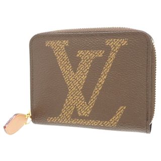 ルイヴィトン(LOUIS VUITTON)のLOUIS VUITTON(ルイ・ヴィトン) モノグラム・ジャイアント ジッピー・コインパース小銭入れ・コインケース 財布 コンパクトウォレット カードケース モノグラムジャイアントキャンバス ブラウン茶 ゴールド金具 M69354(2024年3月現在現行品) レディース 40802071501【中古】【アラモード】(コインケース)