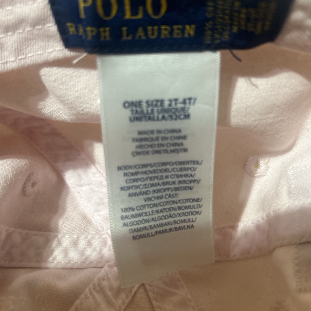 POLO RALPH LAUREN(ポロラルフローレン)のラルフローレン♡キャップ♡キッズ キッズ/ベビー/マタニティのこども用ファッション小物(帽子)の商品写真