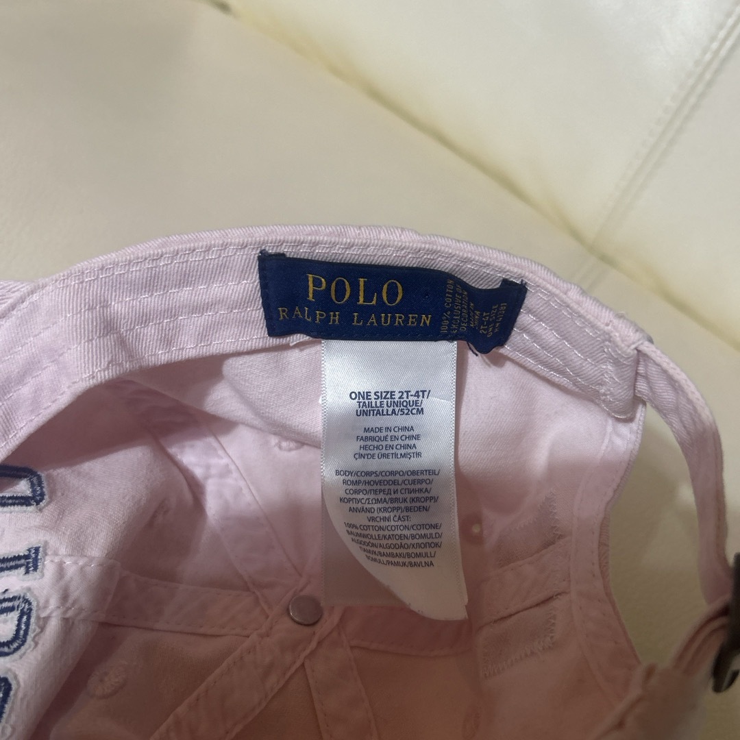 POLO RALPH LAUREN(ポロラルフローレン)のラルフローレン♡キャップ♡キッズ キッズ/ベビー/マタニティのこども用ファッション小物(帽子)の商品写真