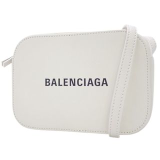 バレンシアガ(Balenciaga)のBALENCIAGA(バレンシアガ) EVERYDAY エブリデイ XS カメラバッグ ショルダーバッグ 肩掛け 斜め掛け  カーフ ホワイト白シロ シルバー金具 552372 DLQ4N 9060 レディース 40802085294【中古】【アラモード】(ショルダーバッグ)