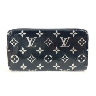 ルイヴィトン(LOUIS VUITTON)のルイヴィトン LOUIS VUITTON ジッピーウォレット N96955 モノグラム ロングウォレット ラウンドファスナー 長財布 パイソン ブラック(長財布)