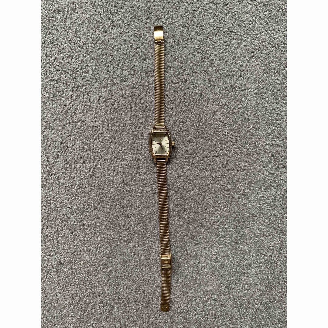 ete(エテ)のete エテ　トノーフェイス　ウォッチ　腕時計　イエローゴールド レディースのファッション小物(腕時計)の商品写真
