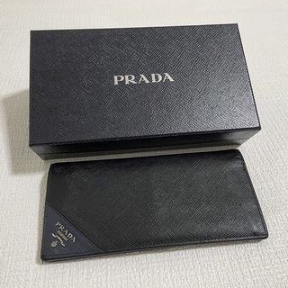 プラダ(PRADA)のプラダ メンズ 長財布 2MV836 QME F0G52 NERO(長財布)