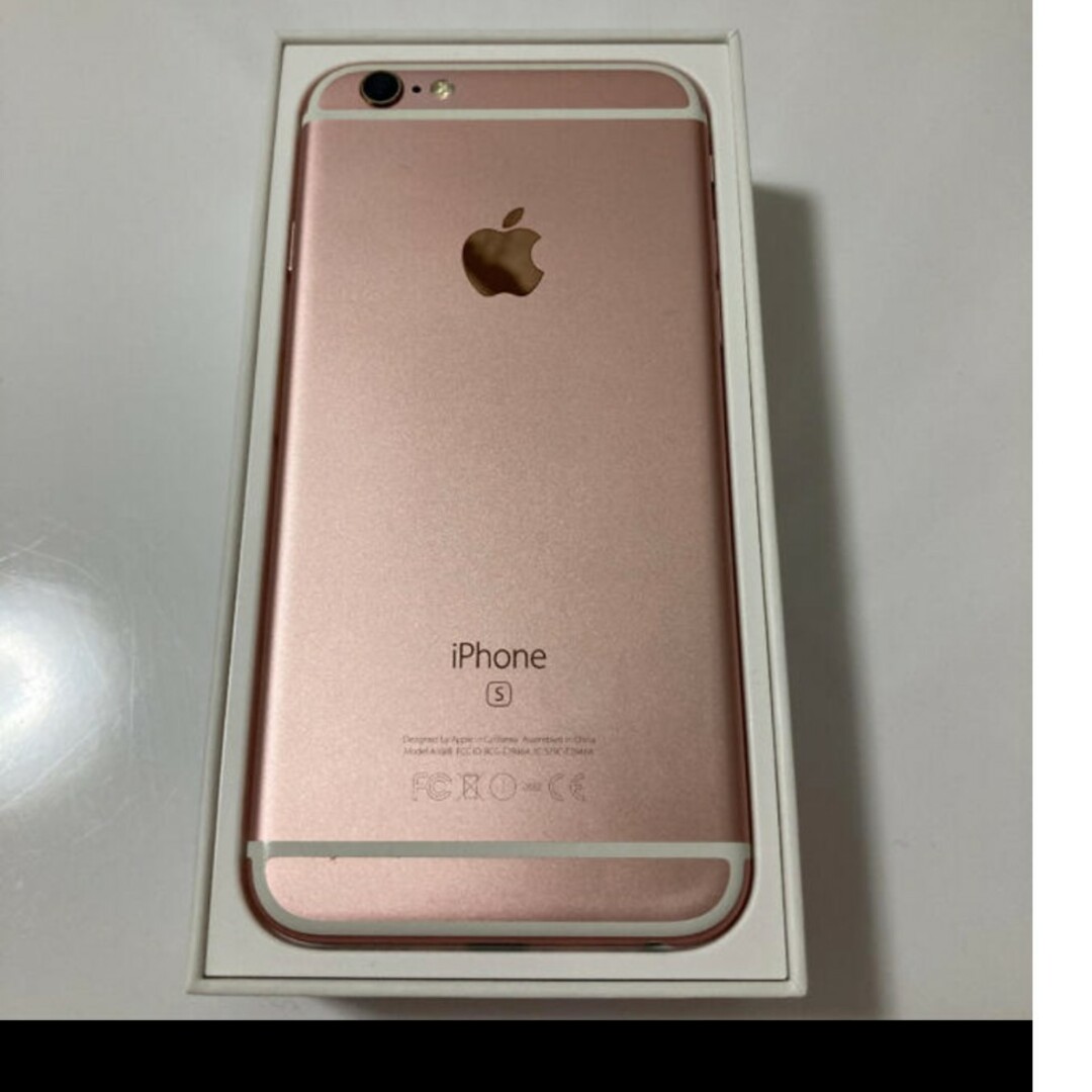 iPhone6s 128GBピンクゴールド スマホ/家電/カメラのスマートフォン/携帯電話(スマートフォン本体)の商品写真