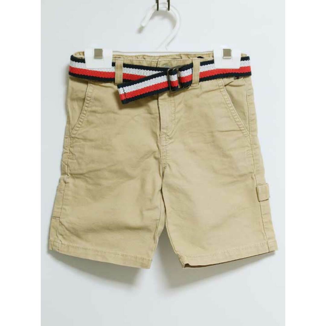 TOMMY HILFIGER(トミーヒルフィガー)の‡トミーヒルフィガー/TOMMY HILFIGER‡110cm ショートパンツ/ハーフパンツ/半ズボン/短パン ベージュ【中古】子供服 キッズ kids 男の子 春 704032 bottoms キッズ/ベビー/マタニティのキッズ服女の子用(90cm~)(パンツ/スパッツ)の商品写真