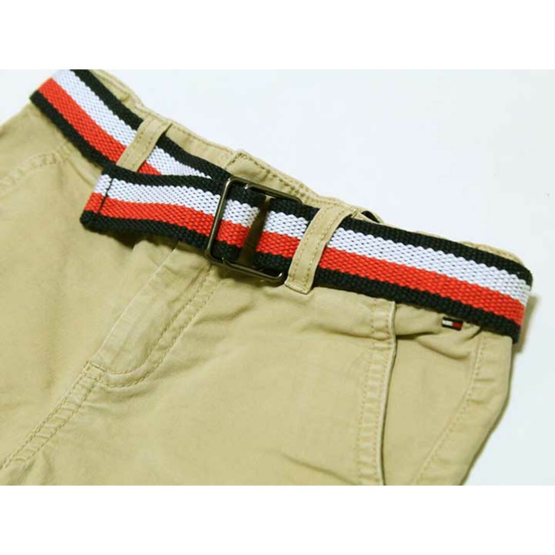 TOMMY HILFIGER(トミーヒルフィガー)の‡トミーヒルフィガー/TOMMY HILFIGER‡110cm ショートパンツ/ハーフパンツ/半ズボン/短パン ベージュ【中古】子供服 キッズ kids 男の子 春 704032 bottoms キッズ/ベビー/マタニティのキッズ服女の子用(90cm~)(パンツ/スパッツ)の商品写真