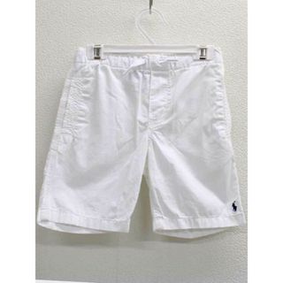 ラルフローレン(Ralph Lauren)の▽ラルフローレン/Ralph Lauren▽120cm ショートパンツ/ハーフパンツ/半ズボン/短パン 白【中古】子供服 キッズ kids 男の子 春夏 217032 bottoms(パンツ/スパッツ)