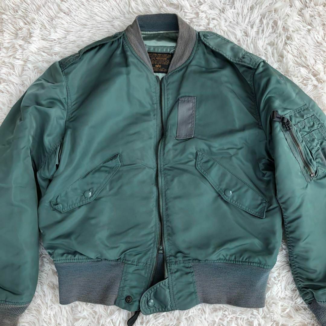 ALPHA INDUSTRIES(アルファインダストリーズ)のALPHA INDUSTRIES　フライトジャケットボンバージャケットL-2B メンズのジャケット/アウター(フライトジャケット)の商品写真