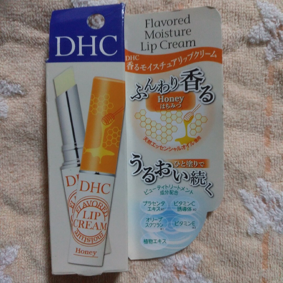 DHC(ディーエイチシー)のDHC 香る モイスチュア リップクリーム はちみつ コスメ/美容のスキンケア/基礎化粧品(リップケア/リップクリーム)の商品写真