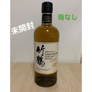 ニッカウイスキー(ニッカウヰスキー)の【未開封】竹鶴ピュアモルト700ml ★ 箱なし(ウイスキー)