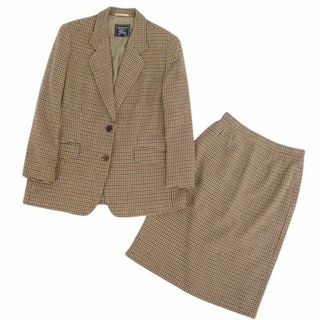 BURBERRY - ビンテージ☆Burberrys/バーバリー☆シルク100%/上下スーツ 