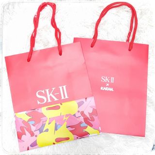 SK-II　エスケーツー　ショッパー　ショップ袋　２枚セット　プレゼント　贈り物