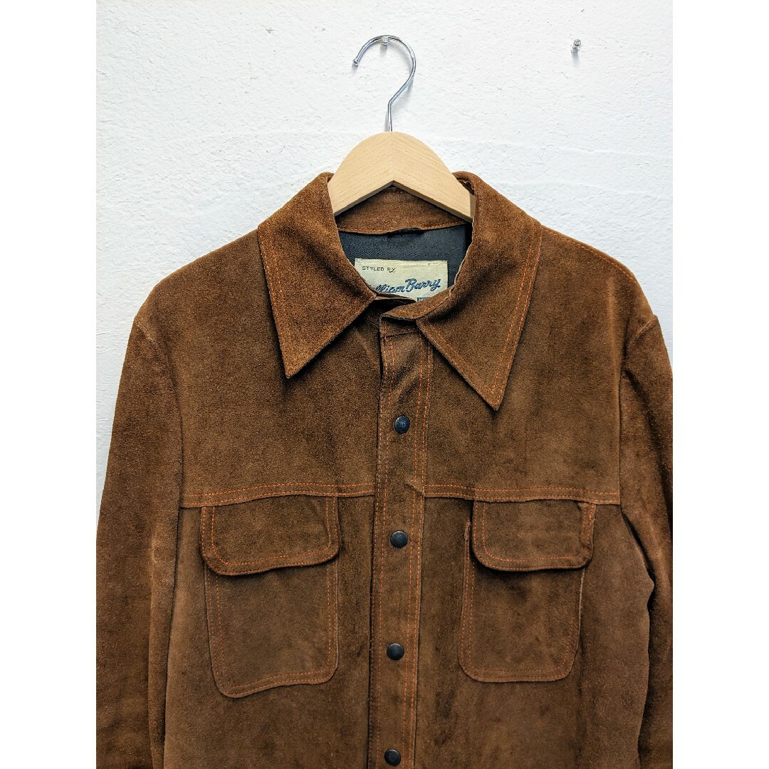 BEAMS(ビームス)のWilliam Barry LEATHER SHIRT JACKET メンズのジャケット/アウター(レザージャケット)の商品写真