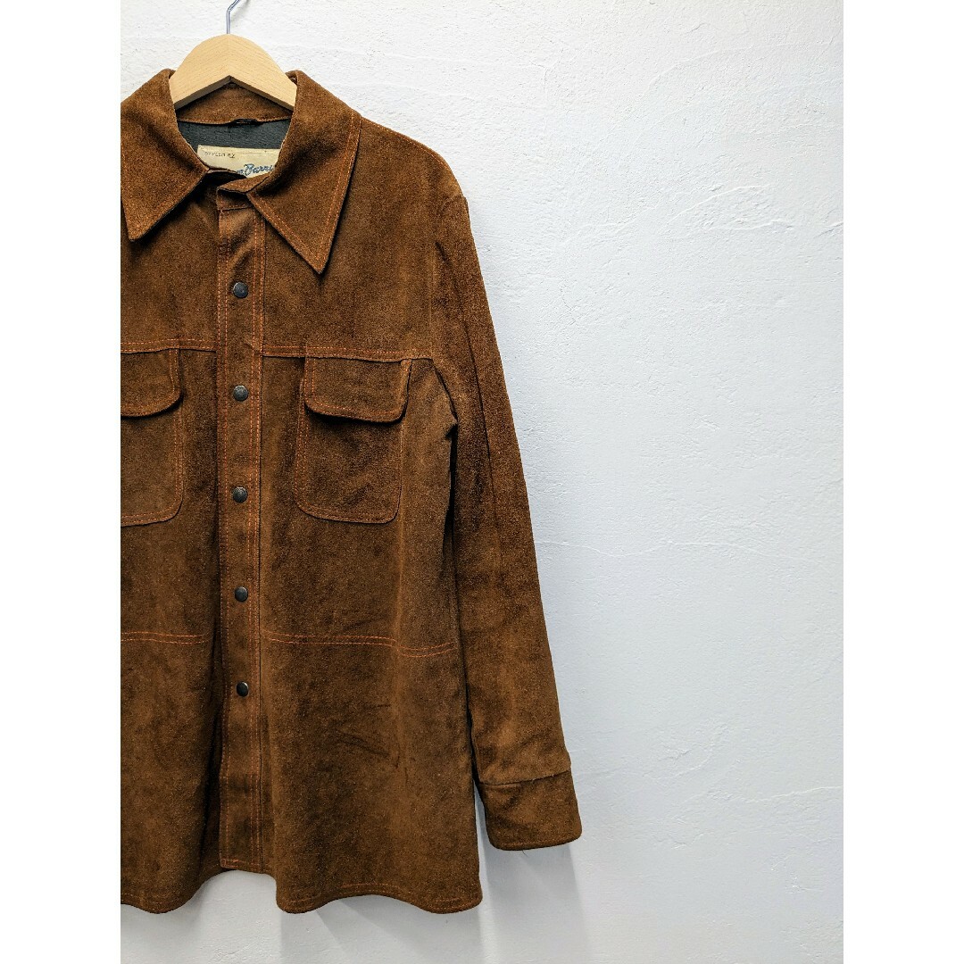 BEAMS(ビームス)のWilliam Barry LEATHER SHIRT JACKET メンズのジャケット/アウター(レザージャケット)の商品写真