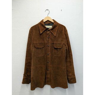 BEAMS - William Barry LEATHER SHIRT JACKET