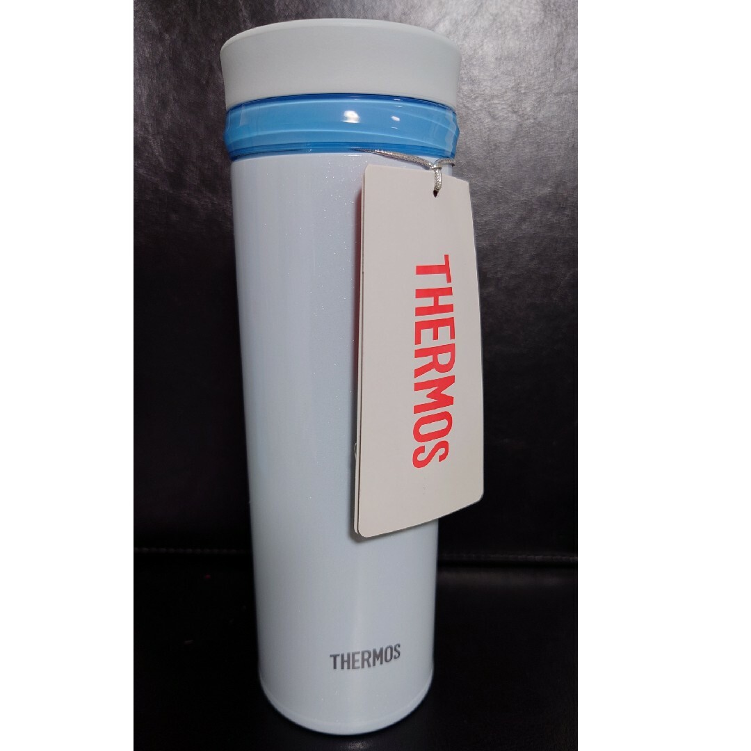 THERMOS(サーモス)の即決OK！新品未使用　サーモスマグ　0.35L　シャイニーブルー　箱無し インテリア/住まい/日用品のキッチン/食器(弁当用品)の商品写真