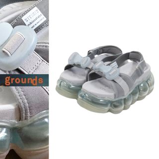 grounds   New "Jewelry" Sandal / Icegray