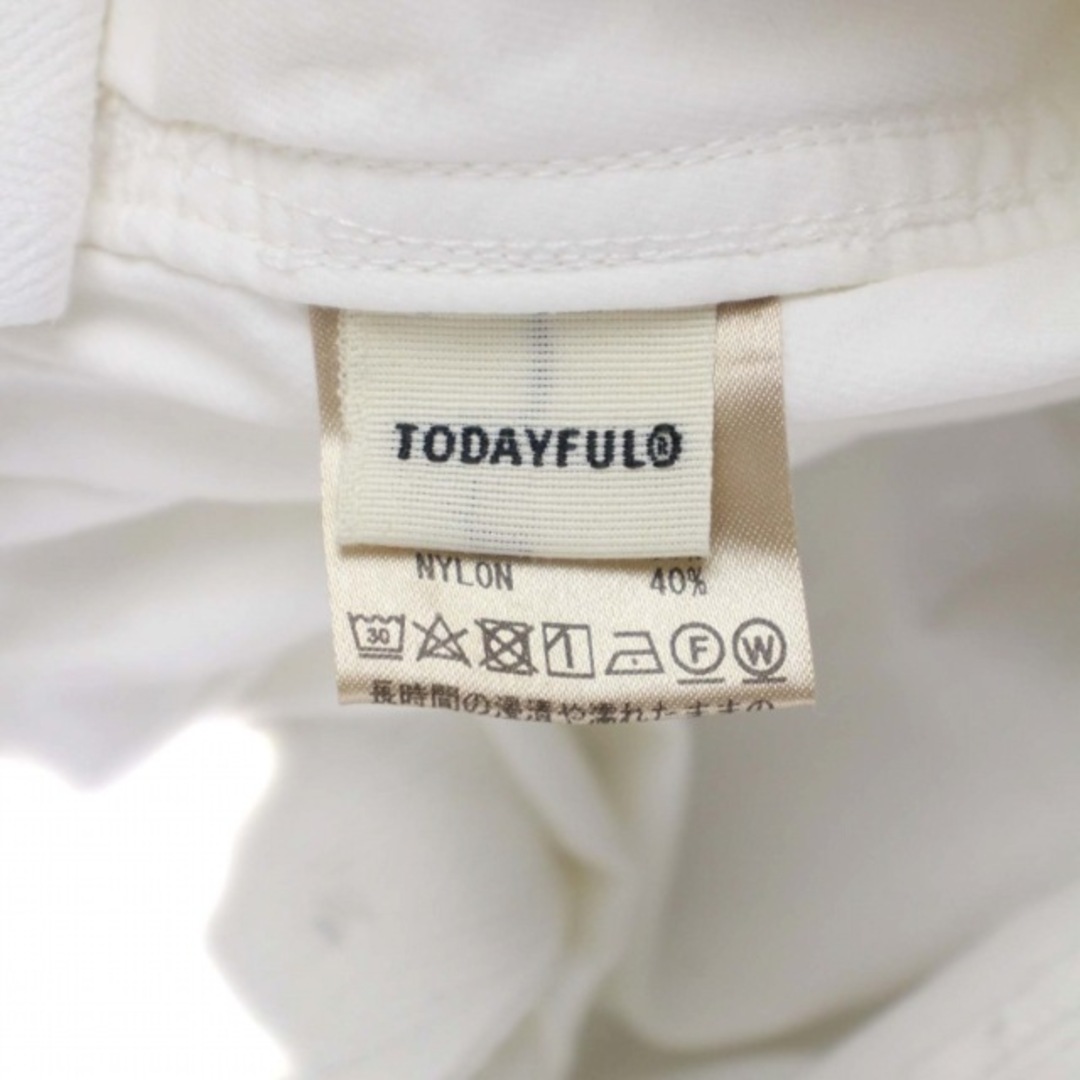 TODAYFUL(トゥデイフル)のトゥデイフル Boyfriend Nylon Pants S 白 レディースのパンツ(その他)の商品写真