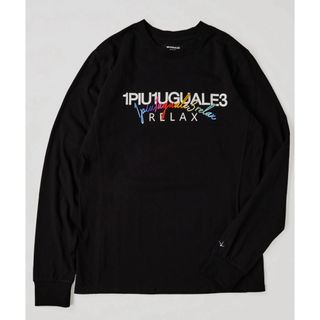 【1PIU1UGUALE3 RELAX】RAINBOW LOGO LONG T