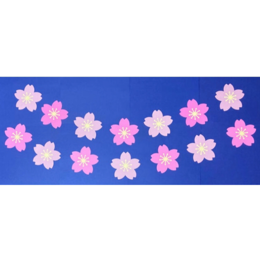 壁面飾り　特大　桜の木② ハンドメイドの素材/材料(型紙/パターン)の商品写真