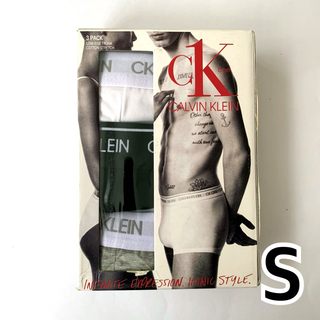 カルバンクライン(Calvin Klein)のCalvin Klein ボクサーパンツ CK one Sサイズ 3枚セット(ボクサーパンツ)