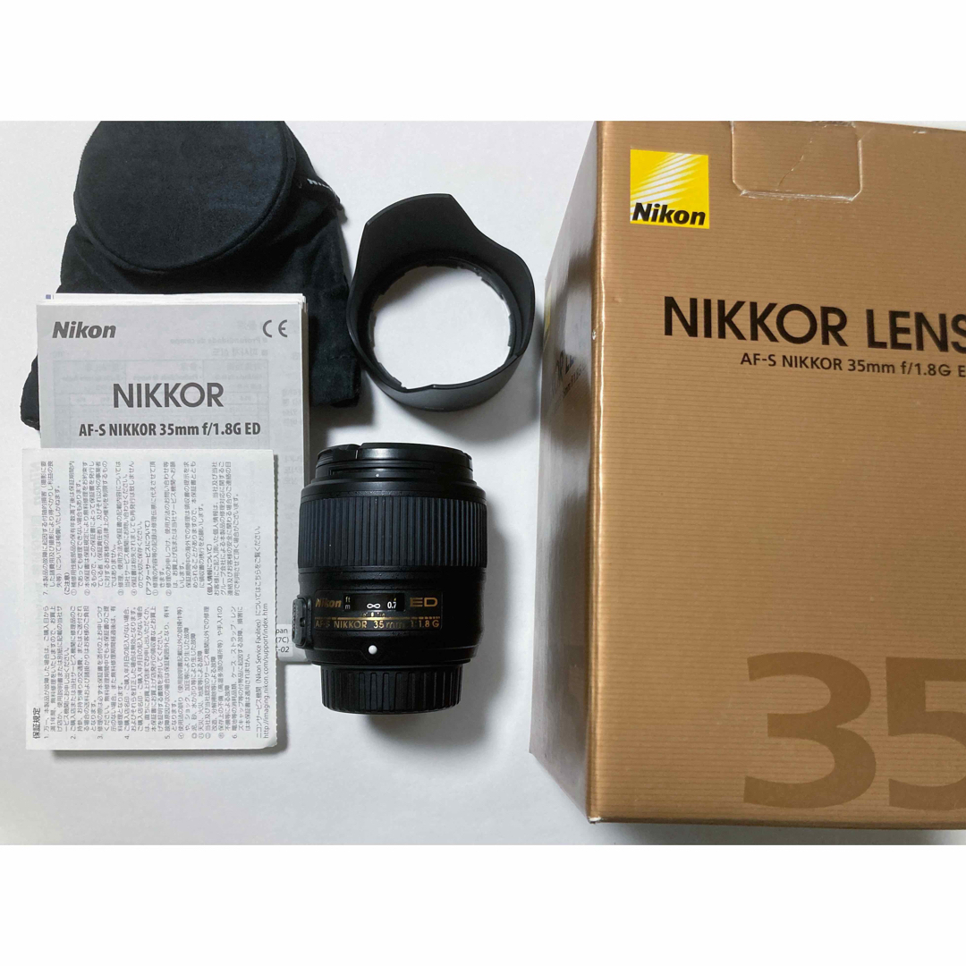 ◎美品◎Nikon AF-S NIKKOR 35mm f1.8G ED 単焦点