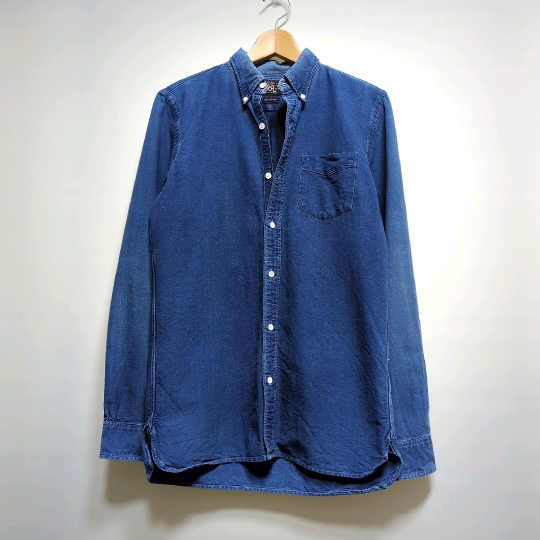 RRL(ダブルアールエル)の★Double RL RRL USED加工 ボタンダウン オックスフォードシャツ メンズのトップス(シャツ)の商品写真