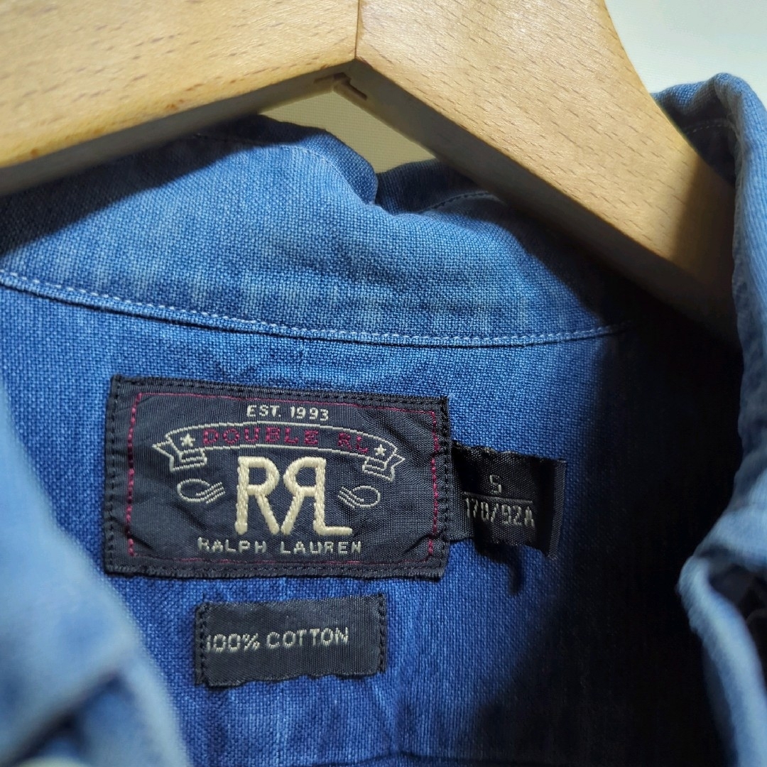 RRL(ダブルアールエル)の★Double RL RRL USED加工 ボタンダウン オックスフォードシャツ メンズのトップス(シャツ)の商品写真