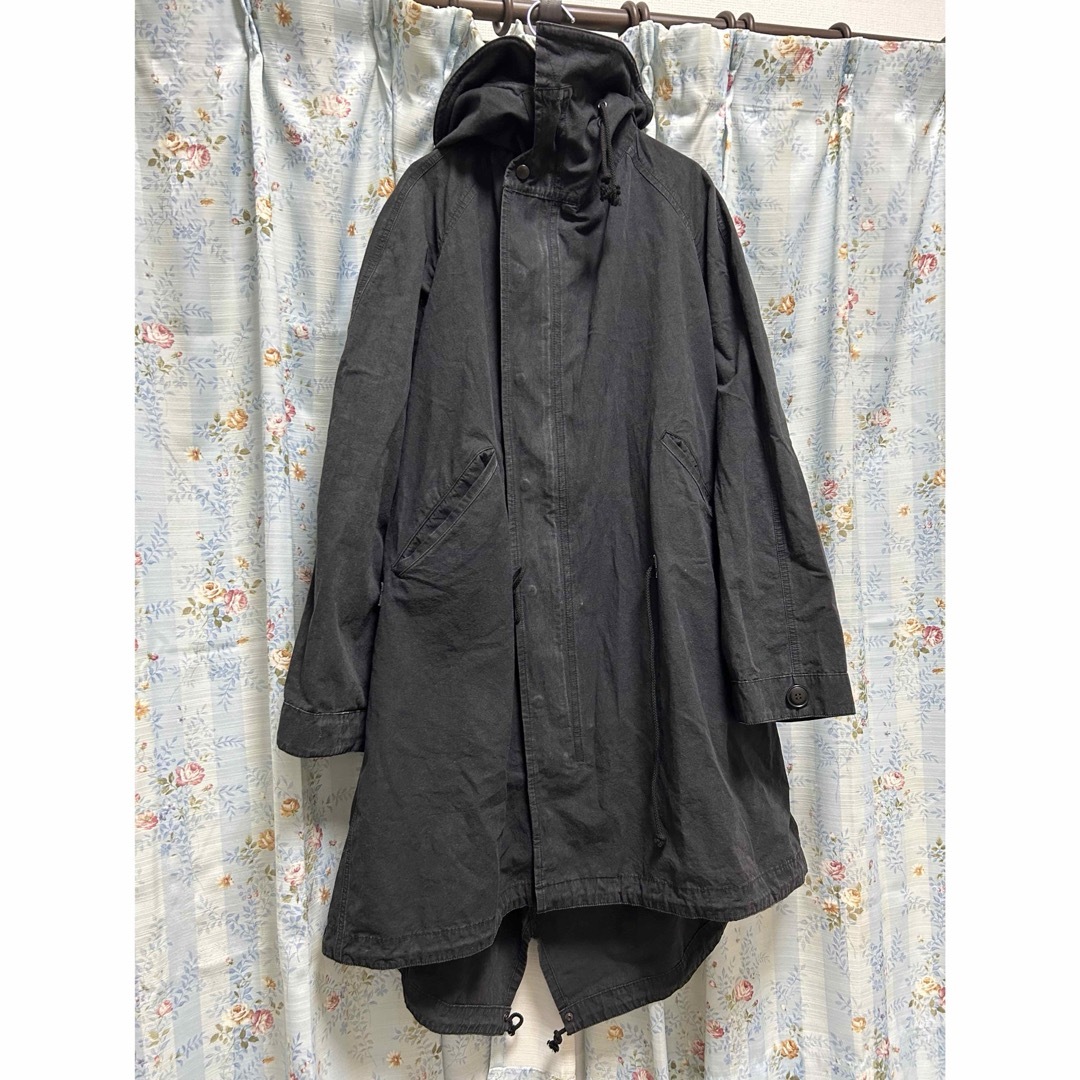 Yohji Yamamoto - ヨウジヤマモト 墨黒 モッズコートの通販 by Yohji Yamamoto - ヨウジヤマモト 墨黒 モッズコートの通販 by