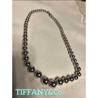 ティファニー(Tiffany & Co.)の美品　ティファニー　ハードウェア　ボール　ネックレス　sv925(ネックレス)